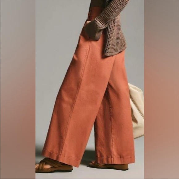 Anthropolgie Wide Leg Trousers - Picture 2 of 10